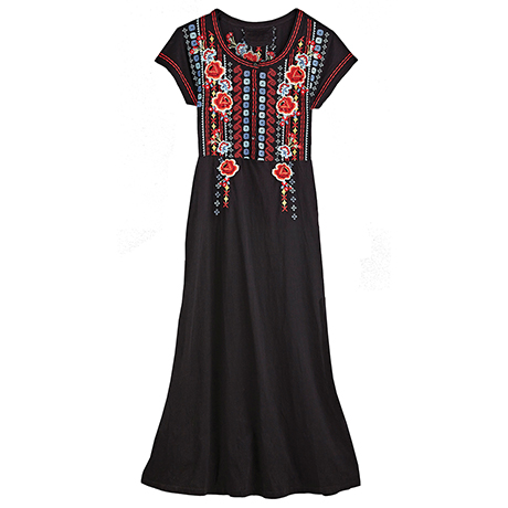 Maria Embroidered Dress